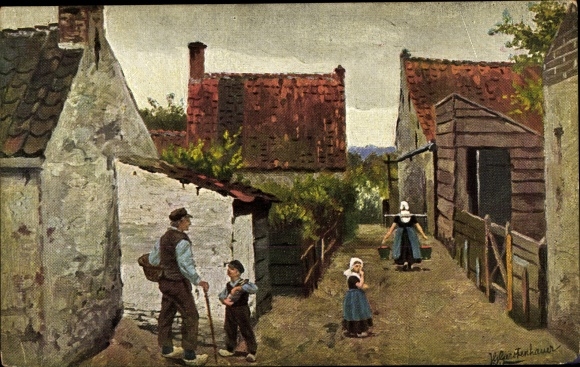 Artist PC Gerstenhauer, J., G., local party, water carrier