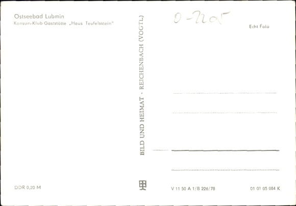 Postcard Ostseebad Lubmin Vorpommern, Konsum Klubgaststätte Haus Teufelsstein, interior views