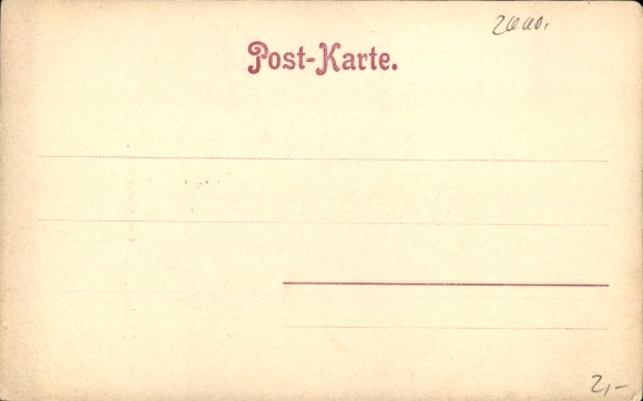 Postcard Hamburg Eimsbüttel Harvestehude, St. Elisabeth Church