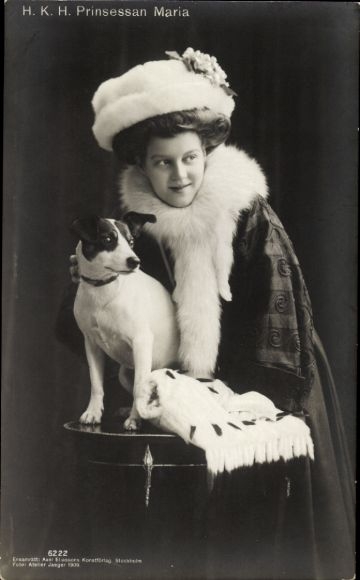 Ak Marija Pawlowna Romanowa, Prinsessan Maria von Schweden, Portrait