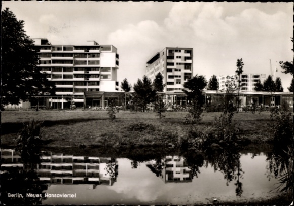 Ak Berlin Tiergarten, Neues Hansaviertel