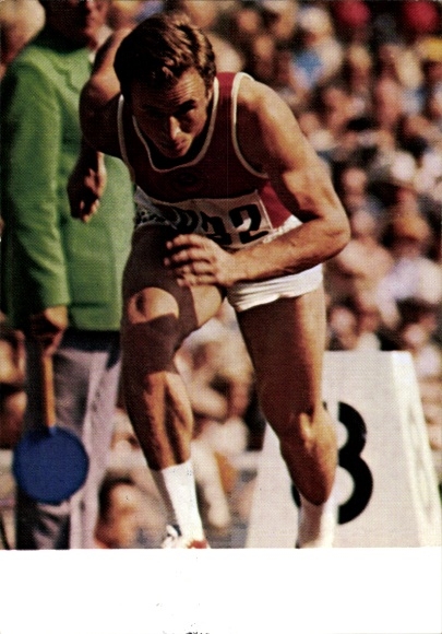 Ak Leichtathlet Walerij Borsow, Autogramm