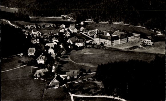 Ak Friedenweiler im Schwarzwald, Luftaufnahme