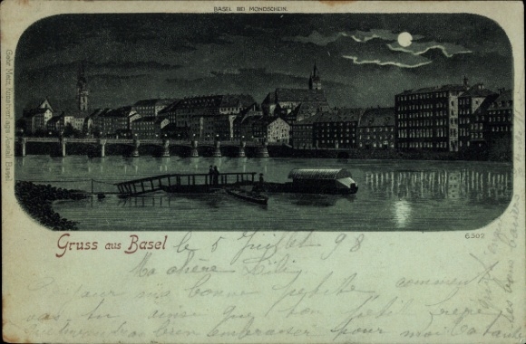 Moonlight lito Bazylea Szwajcaria, Panorama