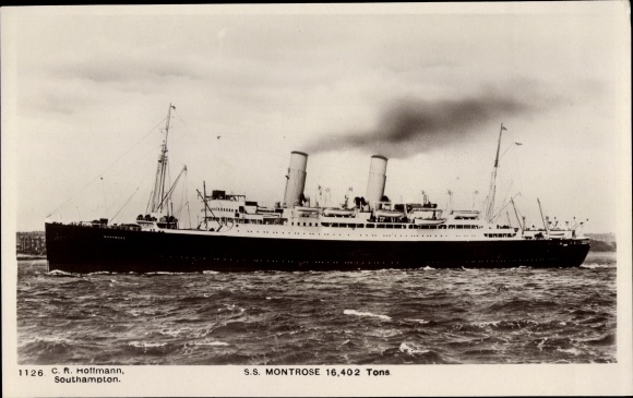 Ak stoomboot SS Montrose, CPS