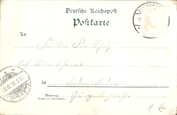 Chromo-Litho Dresden West Mobschatz, Liebeneck and Cossebaude, Bisschof