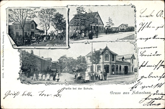 PC Hamburg Eimsbüttel Schnelsen, lot at the school, Kieler Chaussee, Niendorfer Straße