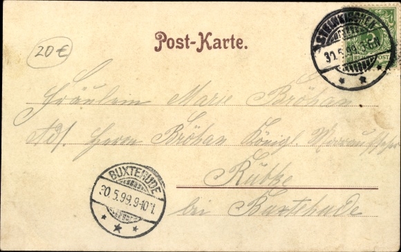 Postcard Guderhandviertel Lower Saxony, Aller&#39;s Gasthof
