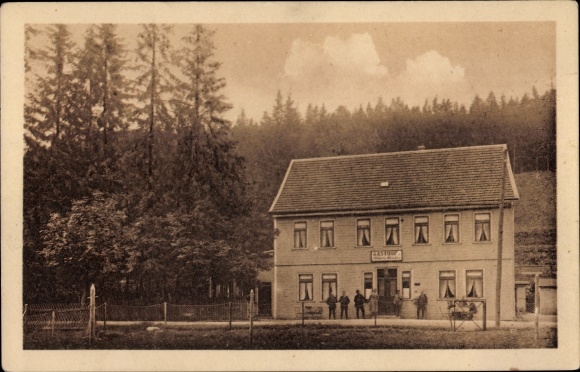 Ak Unterschulenberg Schulenberg Clausthal Zellerfeld im Oberharz, Gasthof W. Körber