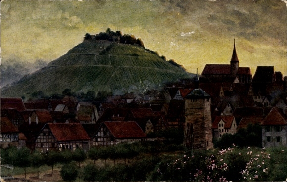 Artist Postcard Hoffmann, H., Weinsberg in the district of Heilbronn, Weibertreu