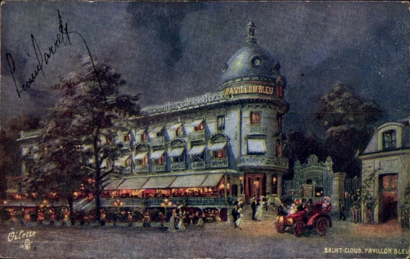 CPA Saint-Cloud Hauts-de-Seine, Pavillon Bleu