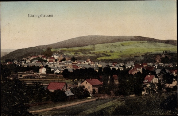 Postcard Ehringshausen in the Lahn Dill district, view of the town and surroundings