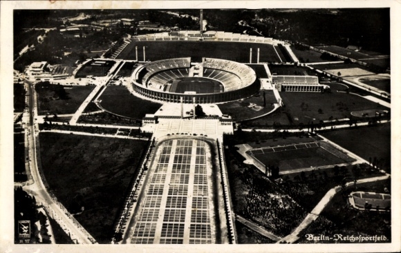 PC Berlin Charlottenburg Westend, Reichssportfeld, aerial photo