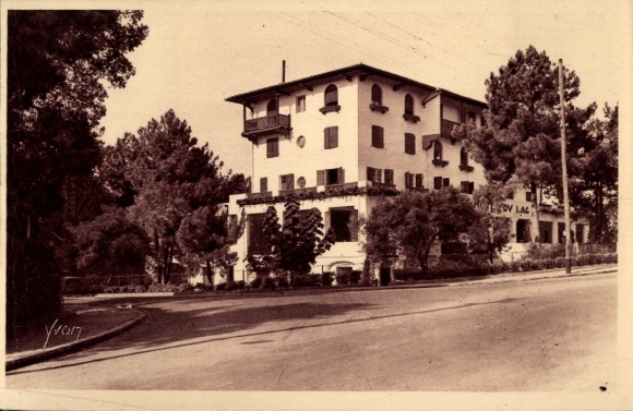 Postcard Soorts Hossegor Landes, Hotel du Lac, Cote d'Argent, France