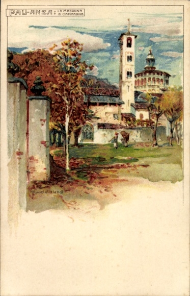 Artyści KP Wielandt, Manuel, Pallanza Lago Maggiore Piemonte, La Madonna di Campagna