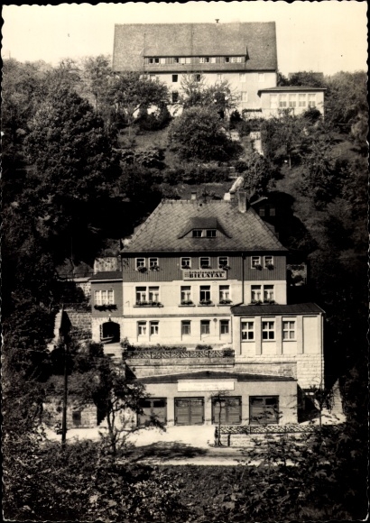 Ak Rosenthal Bielatal Saksisch Zwitserland, FDGB-herstelhuis