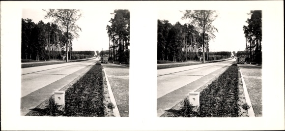 Stereo photo Nuremberg in Middle Franconia Bavaria, highway