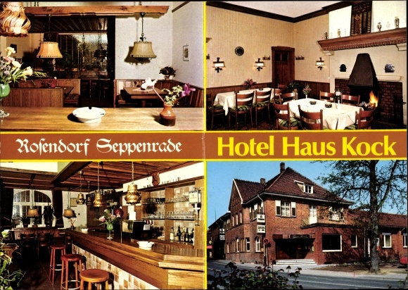 Postcard Seppenrade Lüdinghausen Münsterland, Hotel Haus Kock