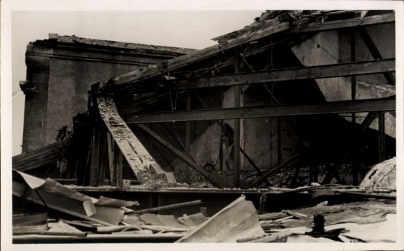 Photo Berlin Schöneberg, Theater, Nürnberger Straße, War Destruction WWII, Ruin