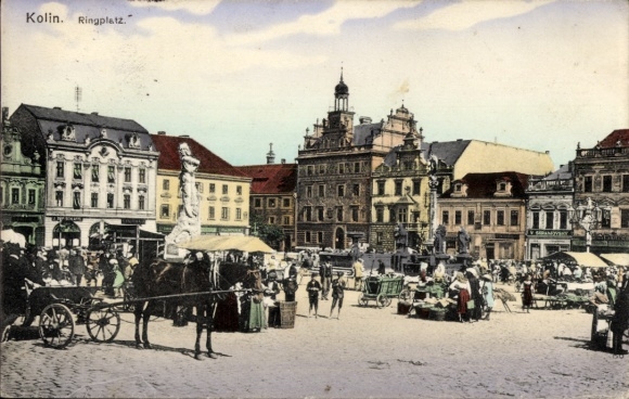 KP Kolín Kolonia nad Łabą Środkowe Czechy, Ringplatz, Kolorowość, Działalność rynkowa, Historyczne