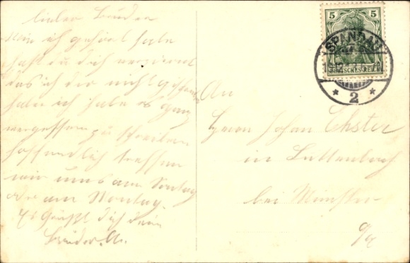 Postcard Berlin Spandau, Barracks of the Guard Grenadier Regiment No. 5