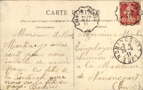 Postcard Les Sports, Pistol shooting