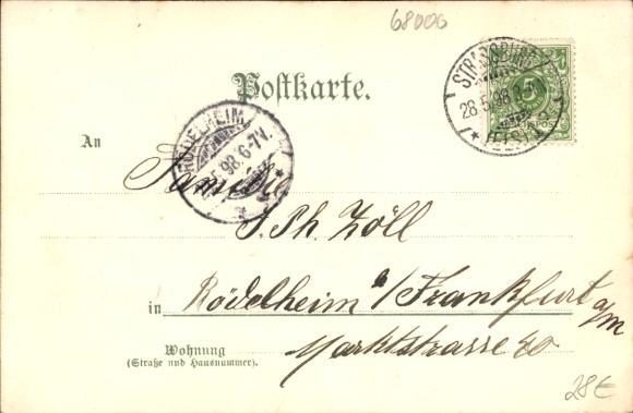 Artist Postcard Münch, C., Strasbourg Strasbourg Alsace Bas-Rhin, farmhouse in the orangery
