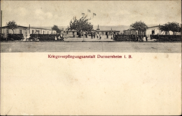 KP Durmersheim w Badenii, wojenny zakład gastronomiczny