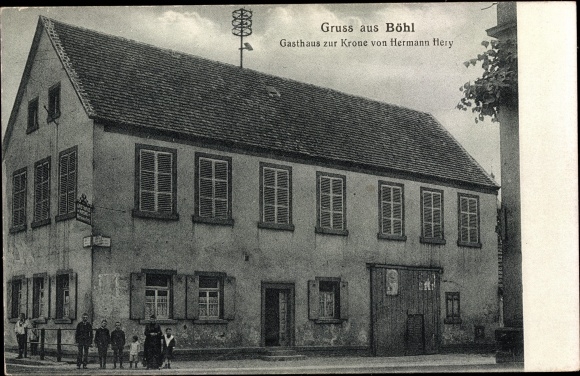 Ak Böhl Iggelheim in de Palts, Gasthaus zur Krone