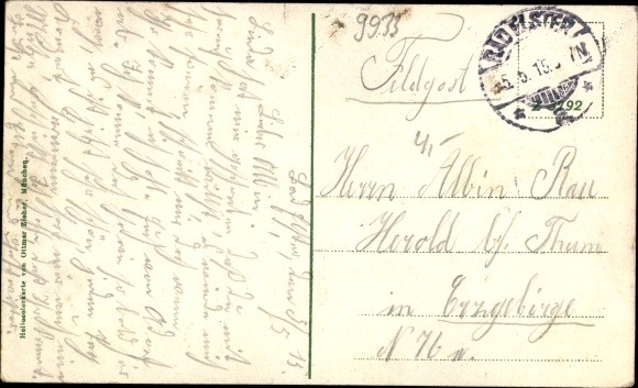 PC Bad Elster in the Vogtland, Imperial Post Office