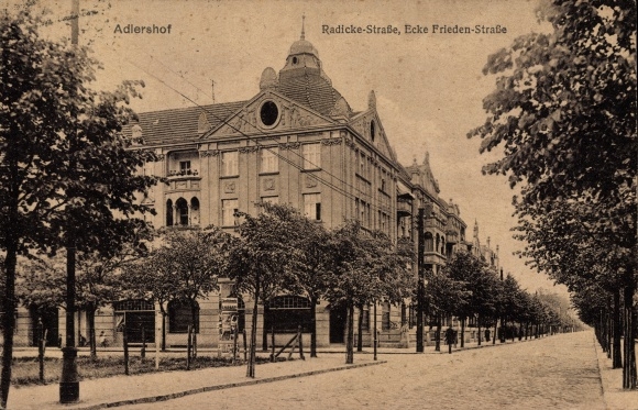 PC Berlin Treptow Adlershof, Radickestraße corner Friedenstraße