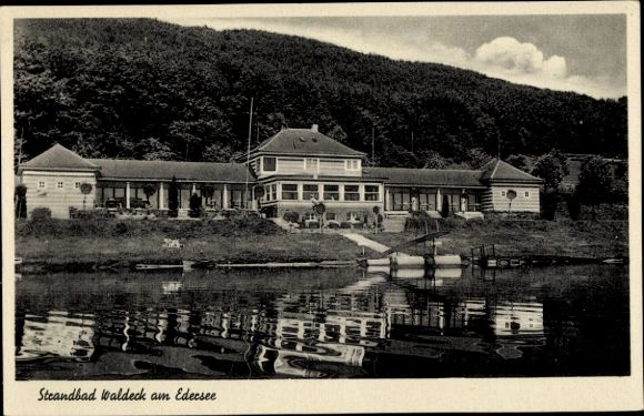 KP Waldeck am Edersee Hesja, plaża