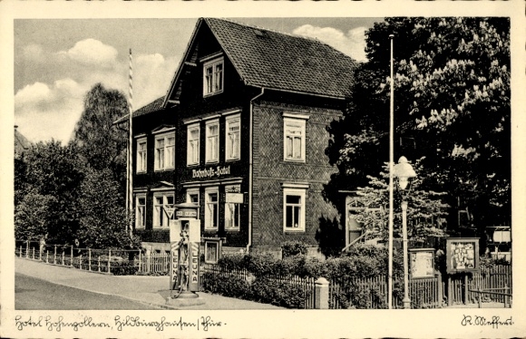 KP Hildburghausen w Turyngii, Hotel Hohenzollern, Hotel na dworcu kolejowym
