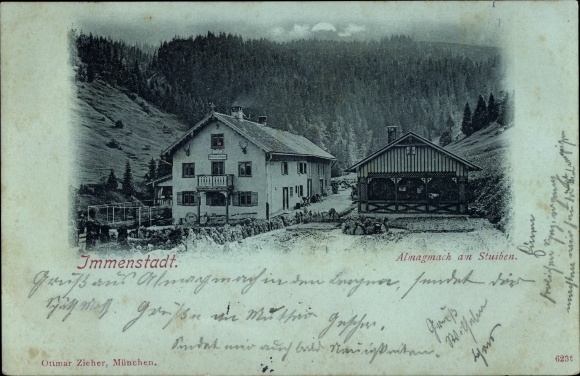 Moonlight PC Immenstadt im Allgäu Swabia, Almagmach am Stuiben