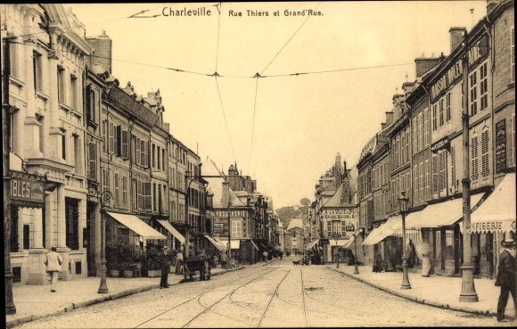 PC Charleville Mézières Ardennes, Rue Thiers, Grand'Rue
