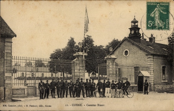 CPA Cosne-Nièvre, Caserne Binot