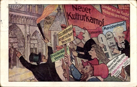 Postcard Politics, Center is a true people's party, election campaign, manifestation