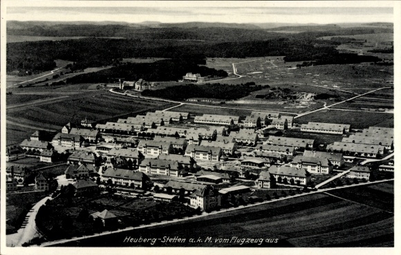 Ak Stetten am kalten Markt, Lager Heuberg, Luftbild