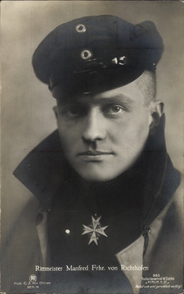 Ak Rittmeister Manfred Freiherr von Richthofen, Sanke 503