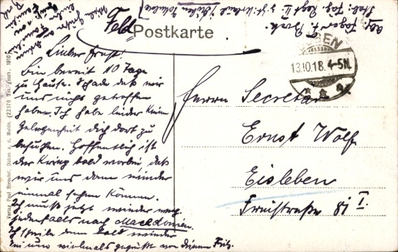 Postcard Bad Düben an der Mulde Saxony, forest colony, spa house Waldschloss