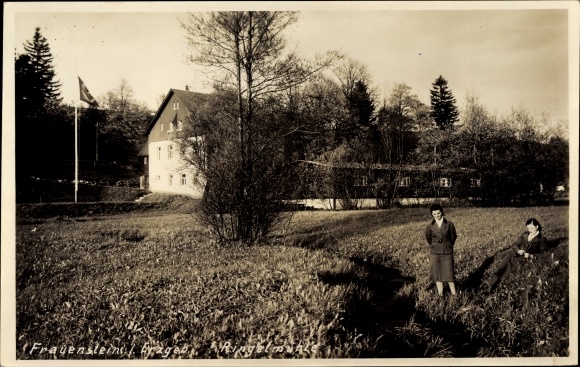 Foto Ak Frauenstein im Erzgebirge, Ringelmühle, RAD Lager