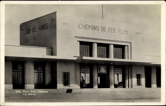 Ak Sidi Bel Abbes Algerije, La Gare