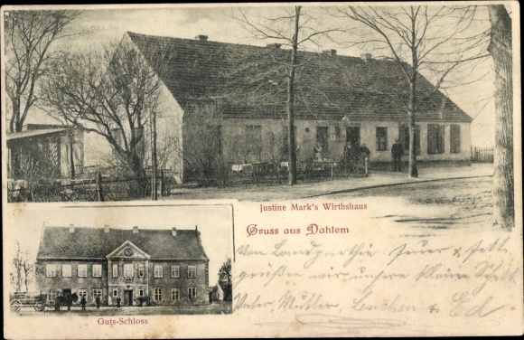 PC Berlin Zehlendorf Dahlem, tavern, manor castle
