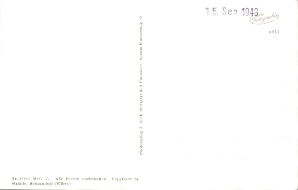 Postcard Kißlegg in Allgäu, aerial photograph, Hotel Hirsch-Post