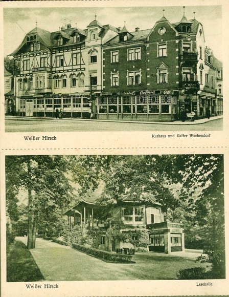 10 Ak im Umschlag, Dresden Weißer Hirsch, 10 der schönsten Ansichten