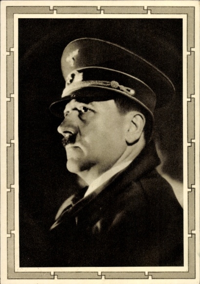 Postwaardestuk Ak Führer en Rijkskanselier Adolf Hitler, portret