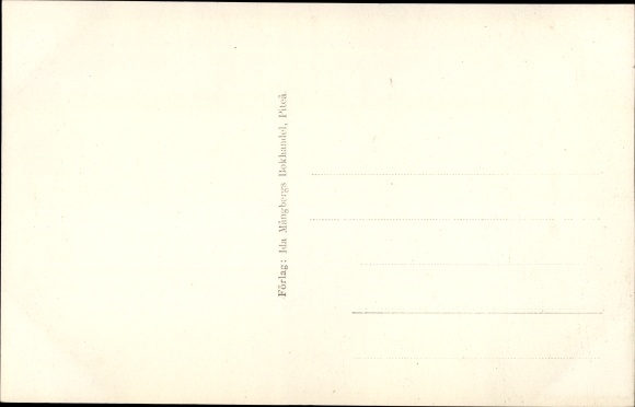 Postcard Piteå Sweden, Järnvagsstations