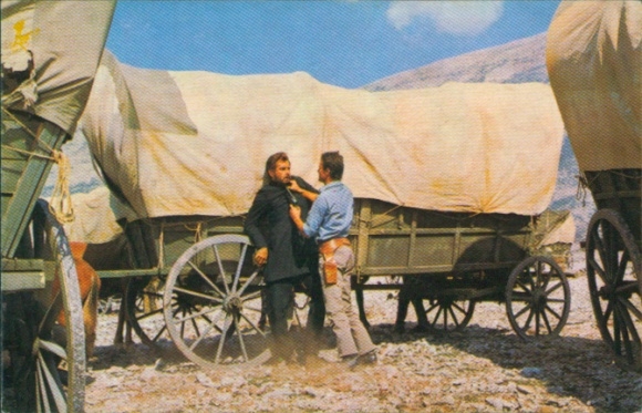 Collector's card Karl May, film scene, Winnetou III, Among Vultures, No. 218