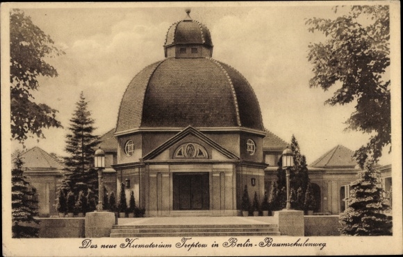 PC Berlin Treptow Baumschulenweg, new crematorium