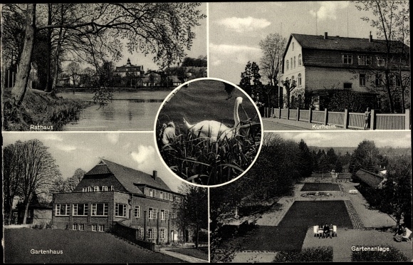 PC Reinfeld in Holstein, garden area, garden shed, town hall, spa home